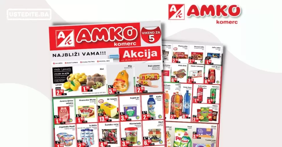 Amko vikend akcija 26-30.1.2023.