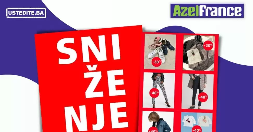 Azel France SNIŽENJE januar 2023