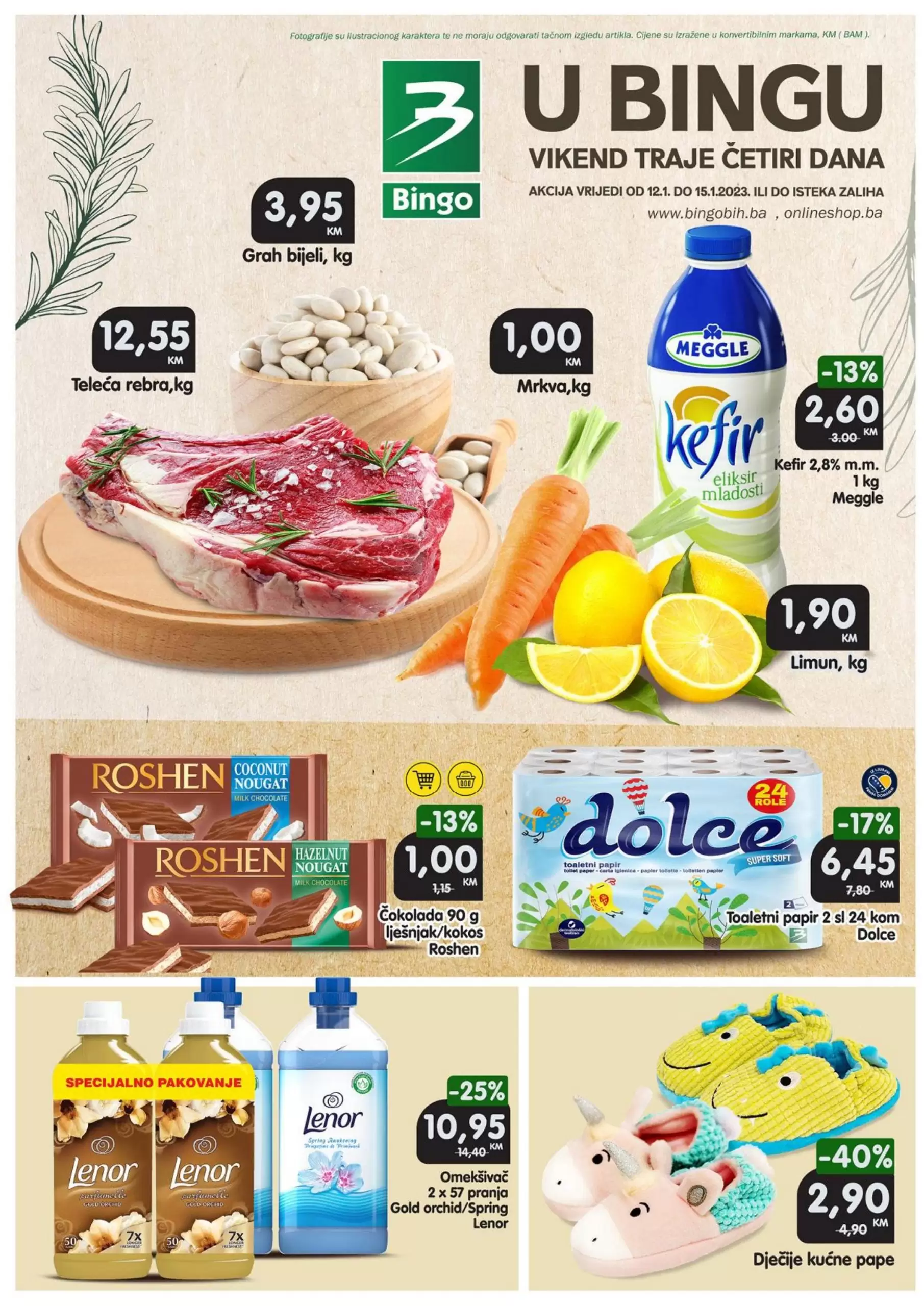 Bingo vikend akcija 12-15.1.2023.