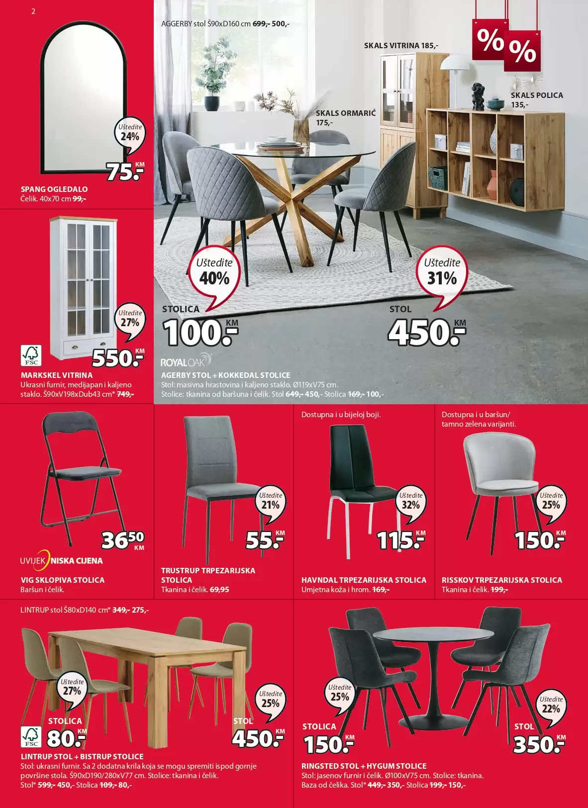 JYSK katalog RASPRODAJA 5-18.1.2023. 