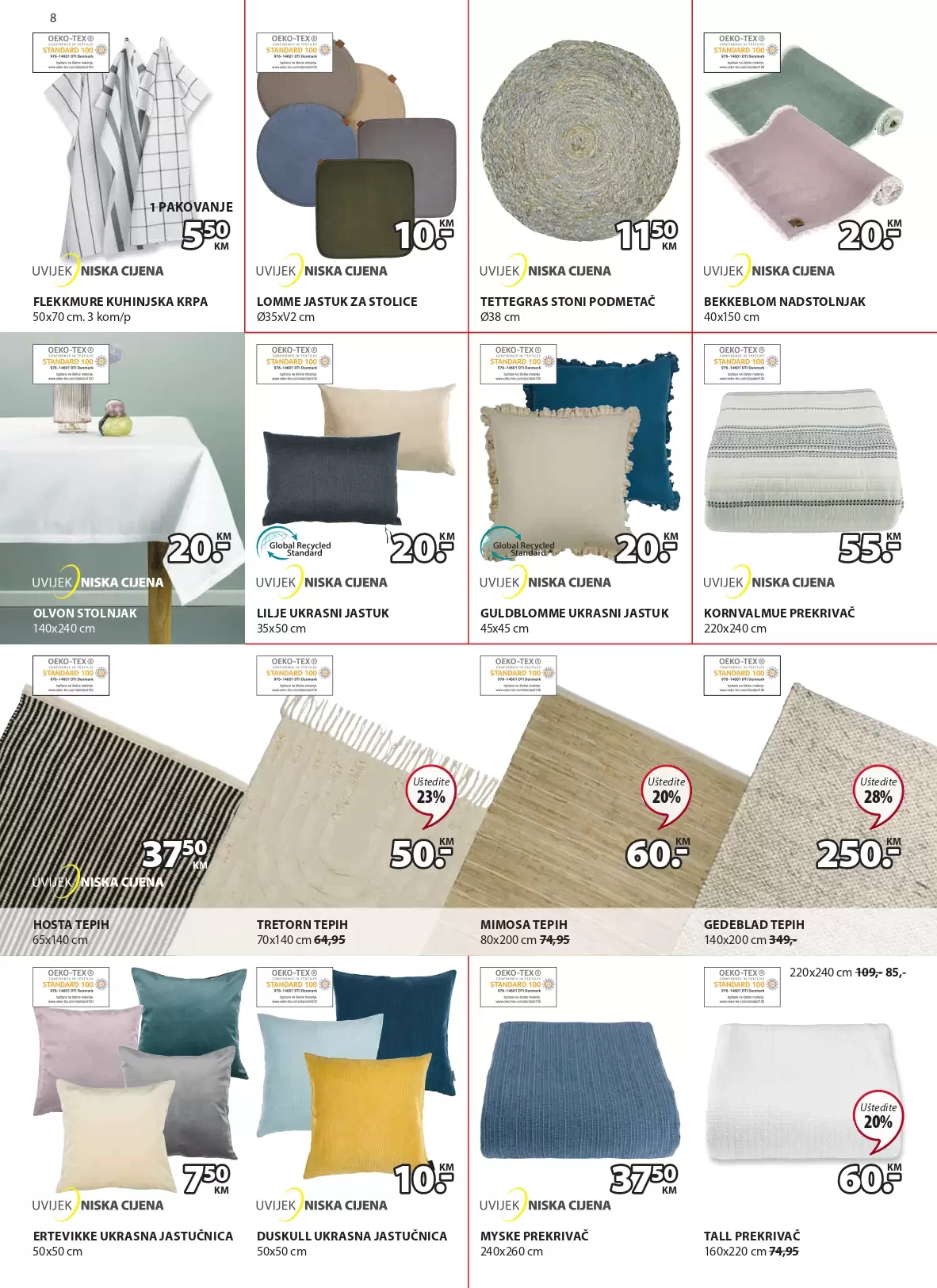 JYSK katalog RASPRODAJA 5-18.1.2023. 