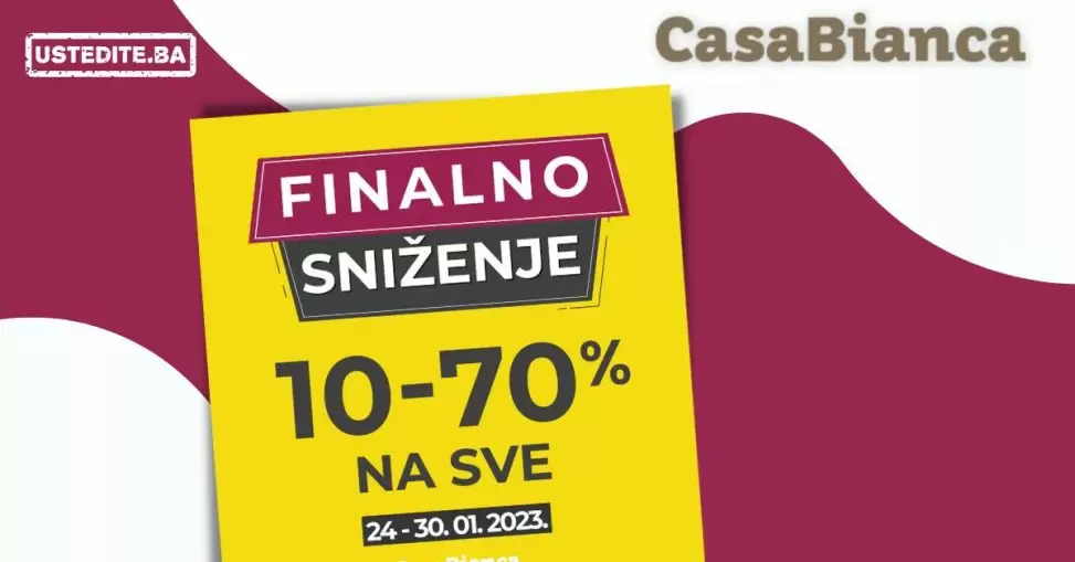 CasaBianca FINALNO SNIŽENJE do -70%!
