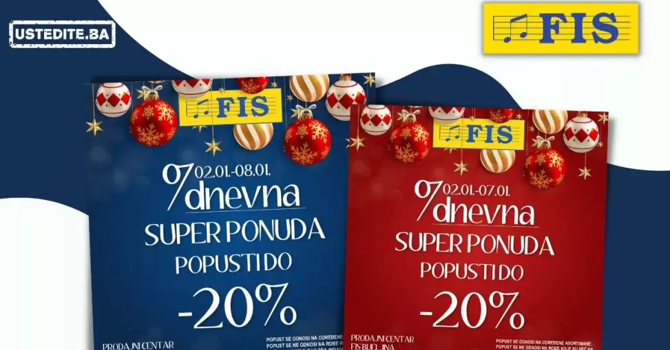 Fis sedmodnevna super ponuda!