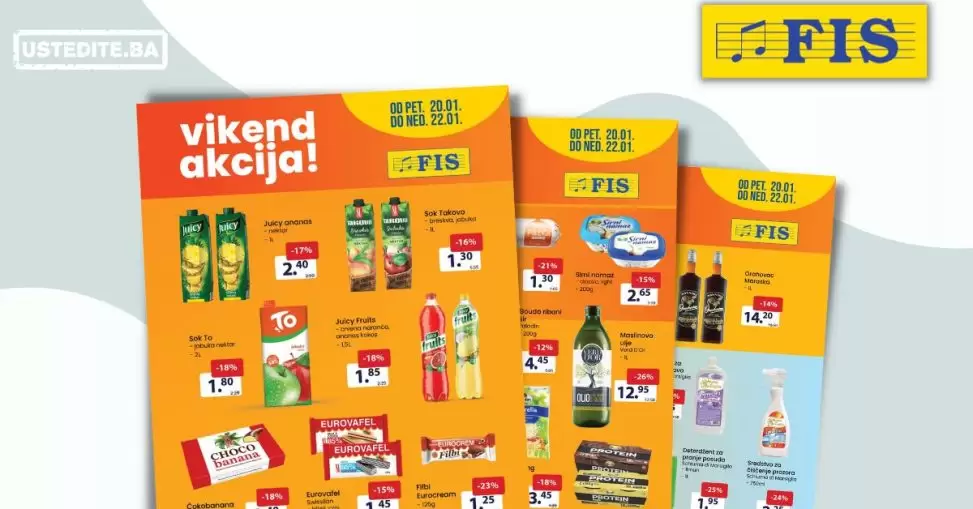 Fis vikend akcija 20-22.1.2023.