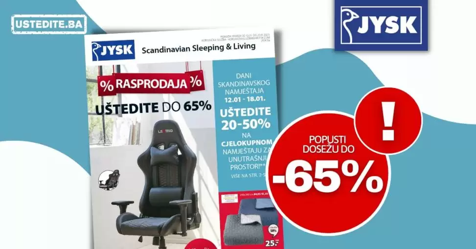 Jysk katalog 12-25.12.2023.