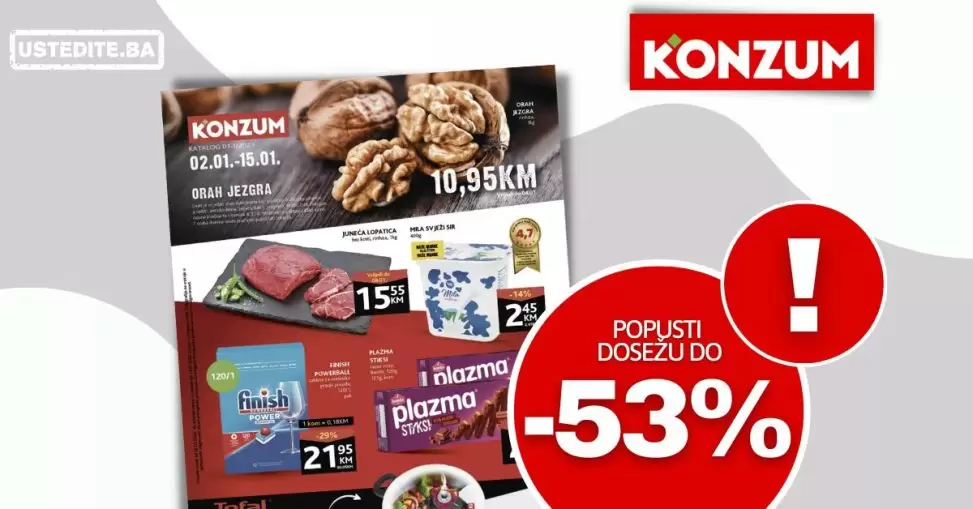 Konzum BiH katalog JANUAR 2023