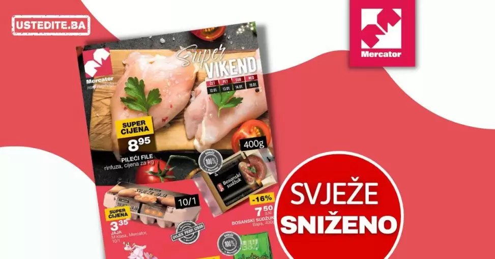 MERCATOR vikend akcija 12-15.1.2023.