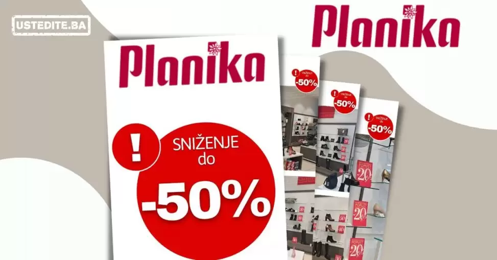 Planika SNIŽENJE do -50%!