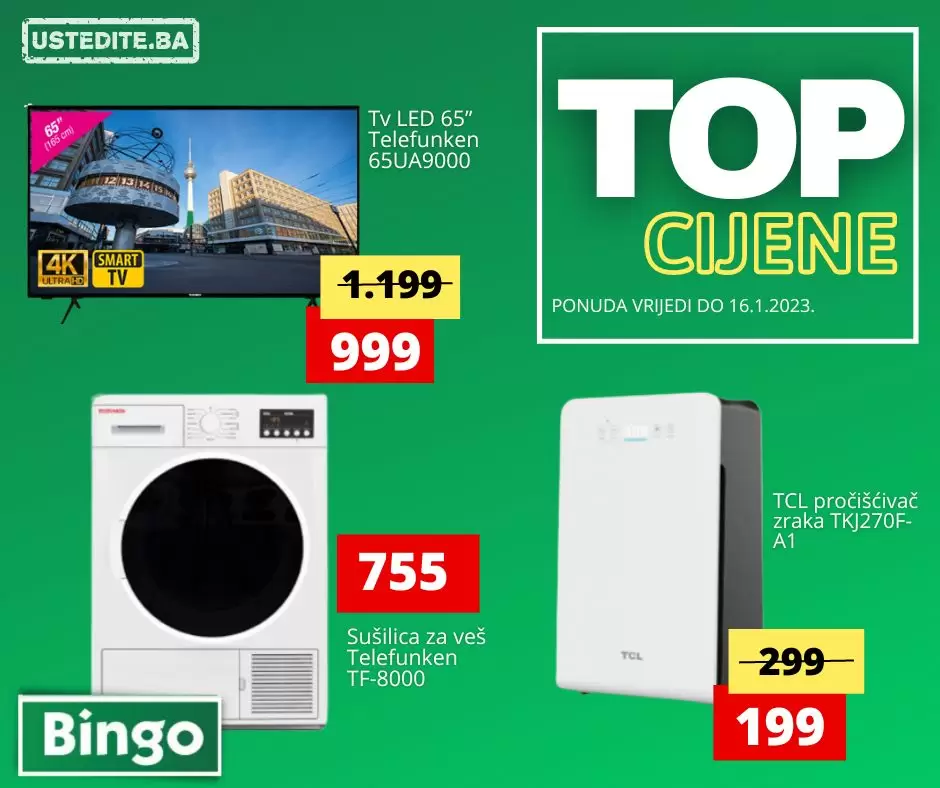 Bingo TOP akcija