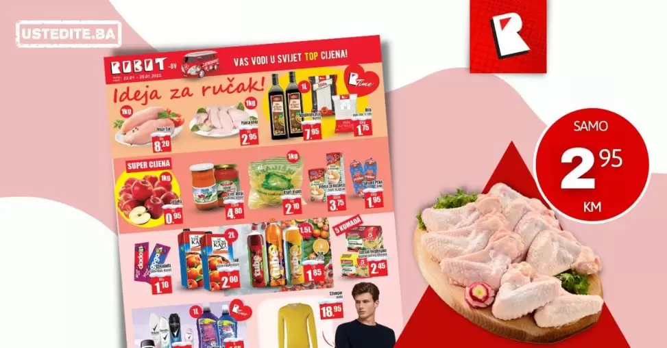 Robot akcija SUPER NISKE CIJENE 23-25.1.2023.