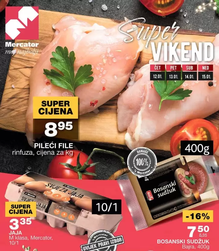 MERCATOR vikend akcija 12-15.1.2023.