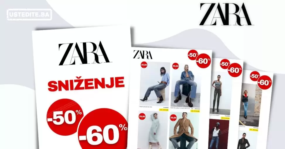 Zara BiH SNIŽENJE SVE -50% do -60%