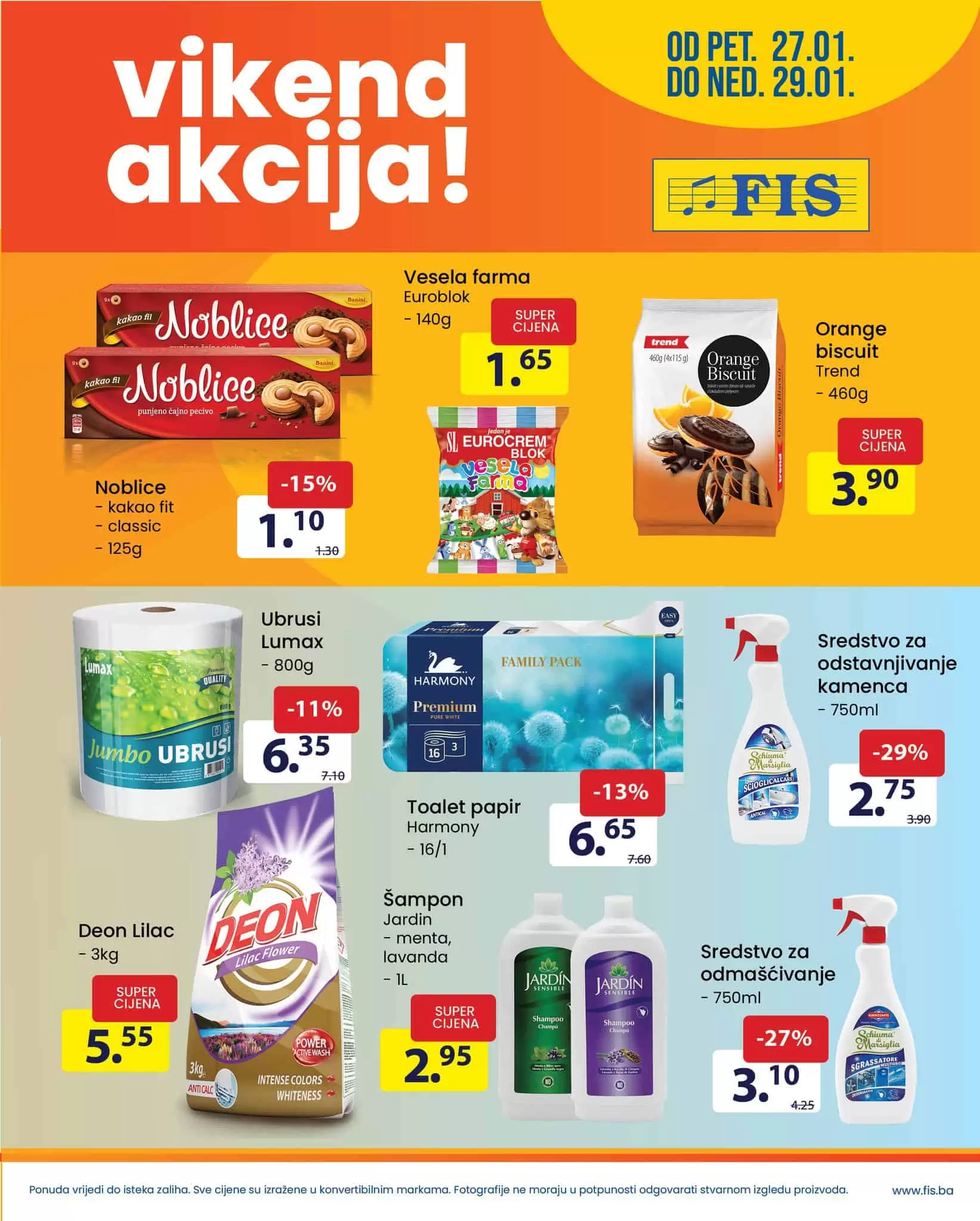 Fis vikend akcija 27-29.1.2023.