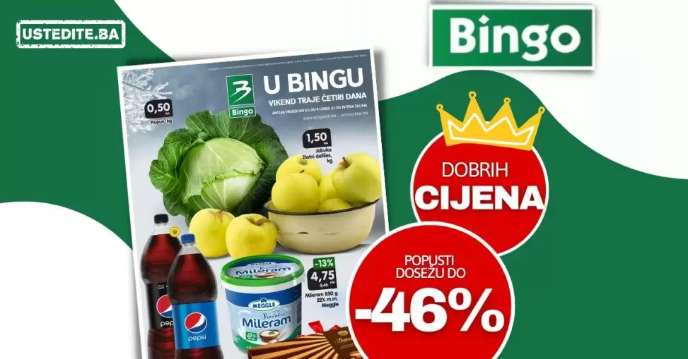 Bingo vikend akcija 5-8.1.2023.