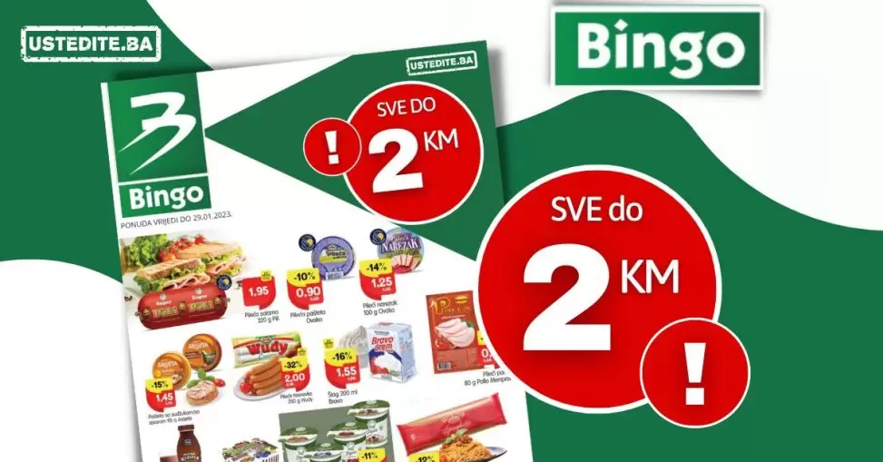 Bingo sve do 2 KM!
