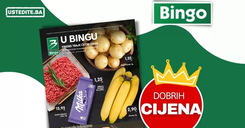 Bingo vikend akcija 26-29.1.2023.