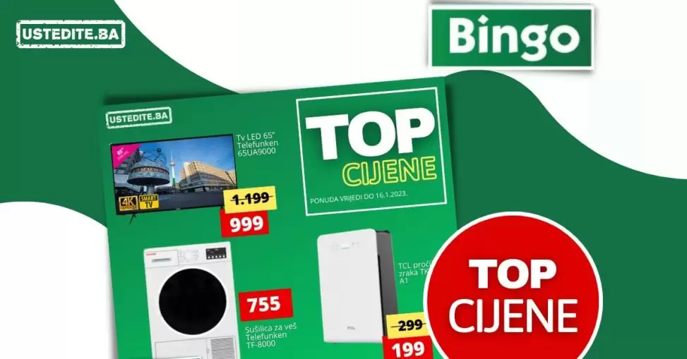 Bingo TOP akcija