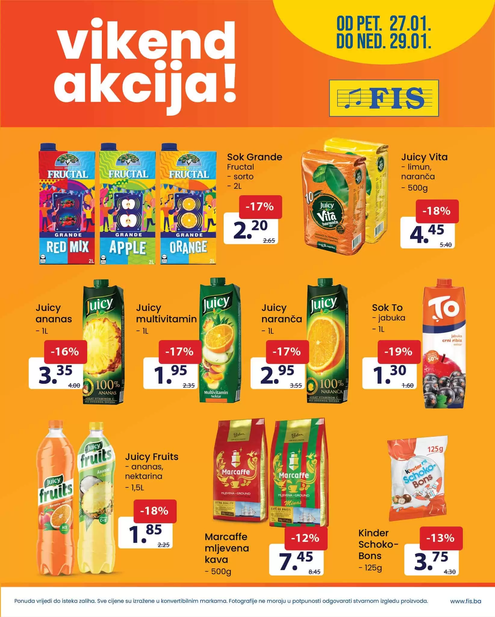 Fis vikend akcija 27-29.1.2023.