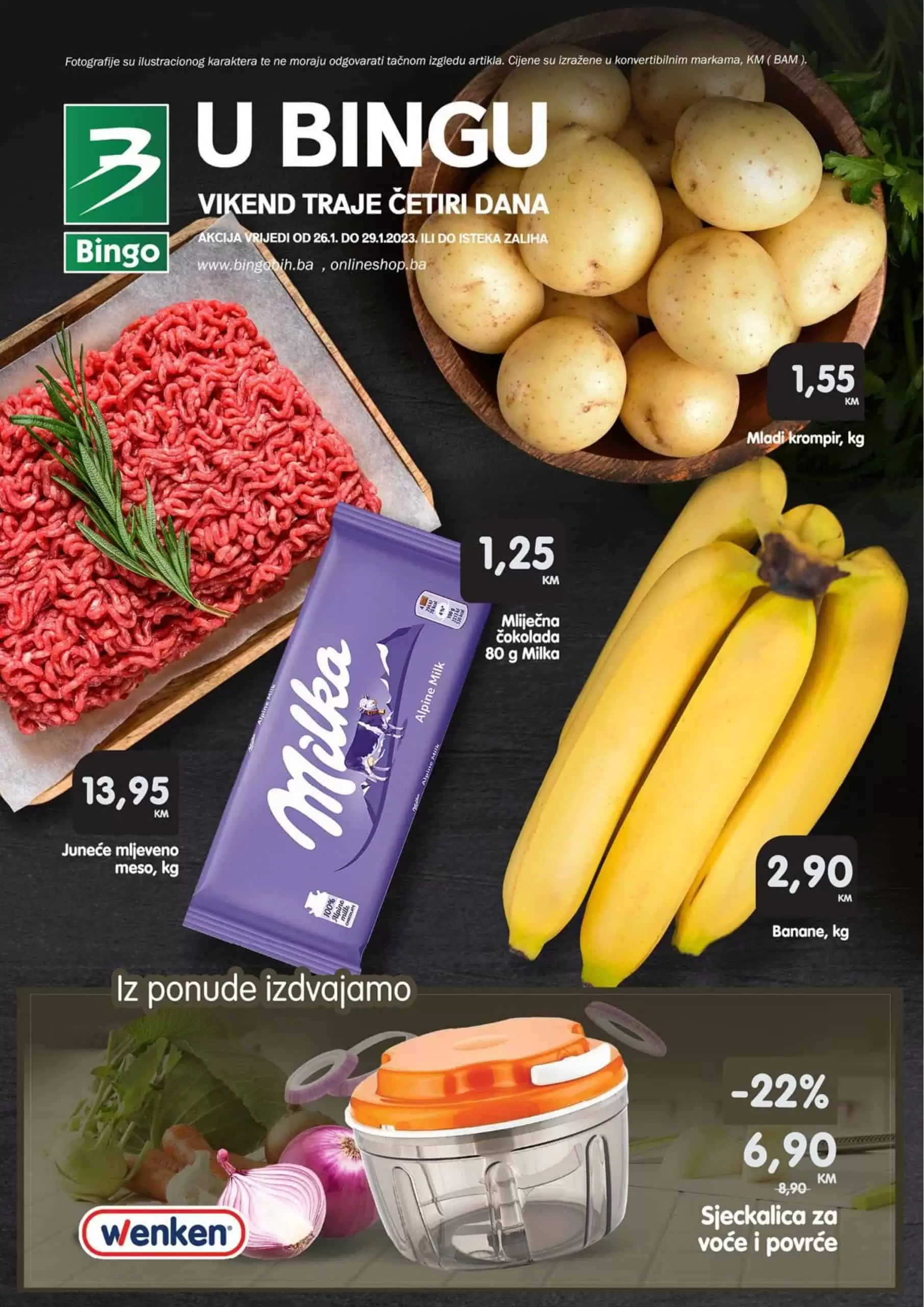 Bingo vikend akcija 26-29.1.2023.