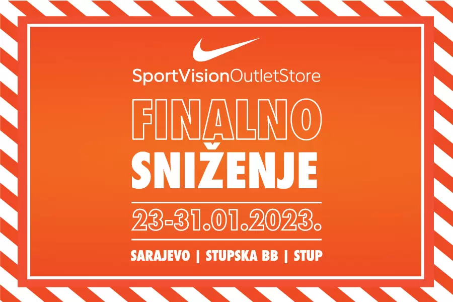NIKE OUTLET FINALNO SNIŽENJE do -70%!