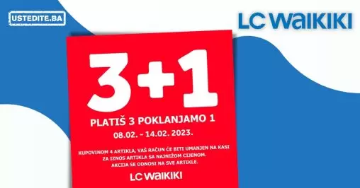 LC Waikiki 3+1 GRATIS