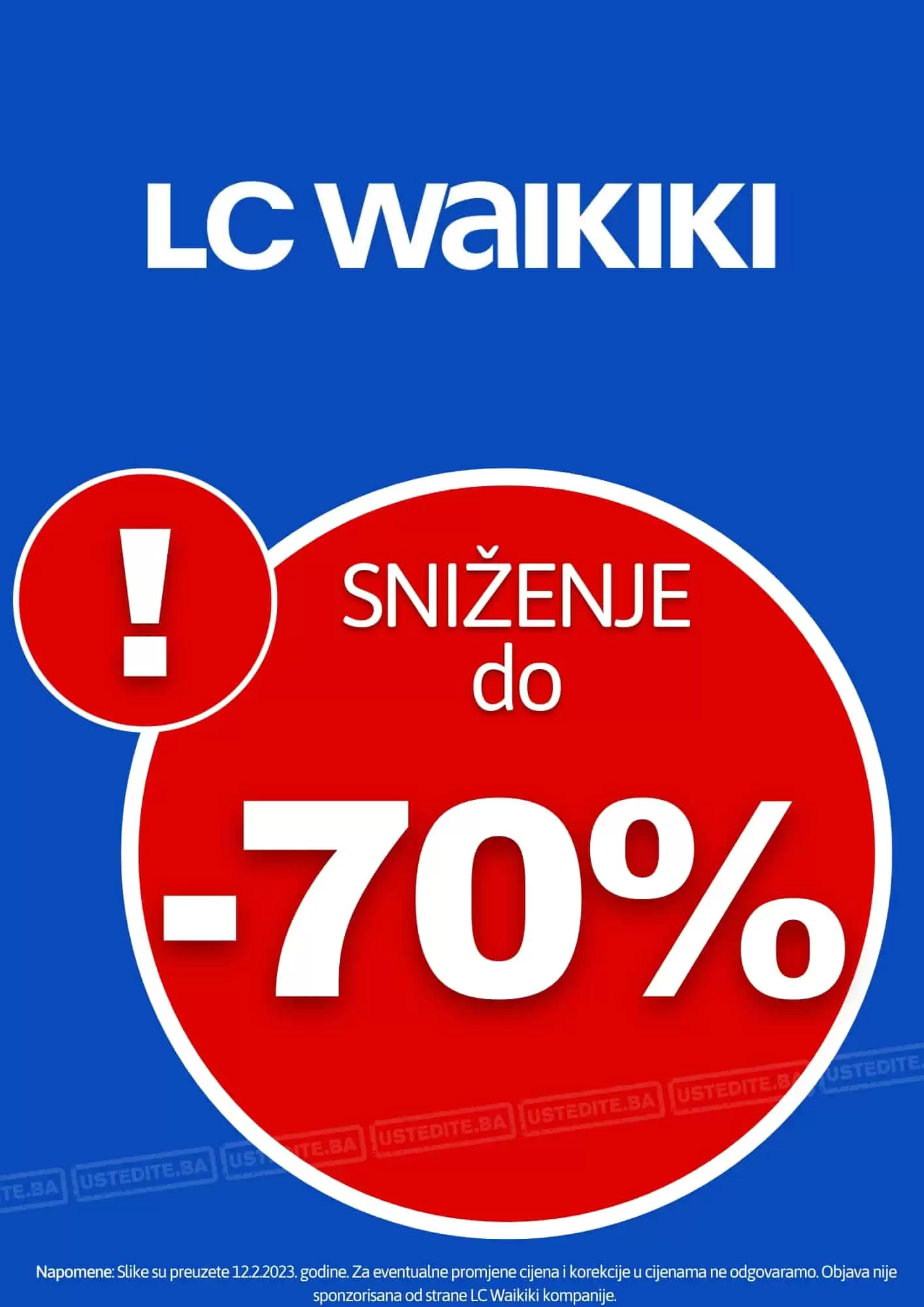 LC Waikiki SUPER SNIŽENJE do -70%