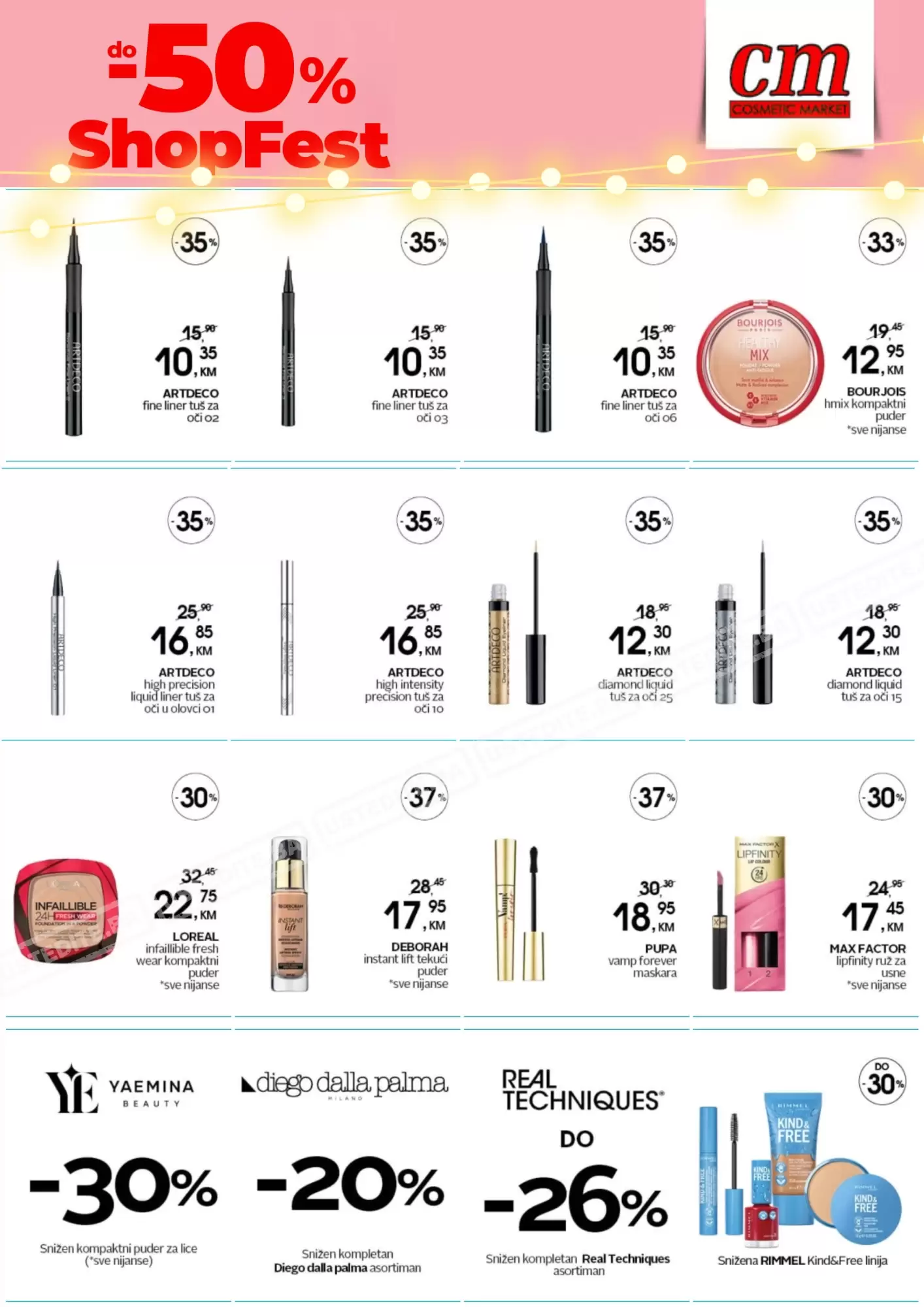 cm ShopFest SNIŽENJE do -50% 9-11.2.2023.