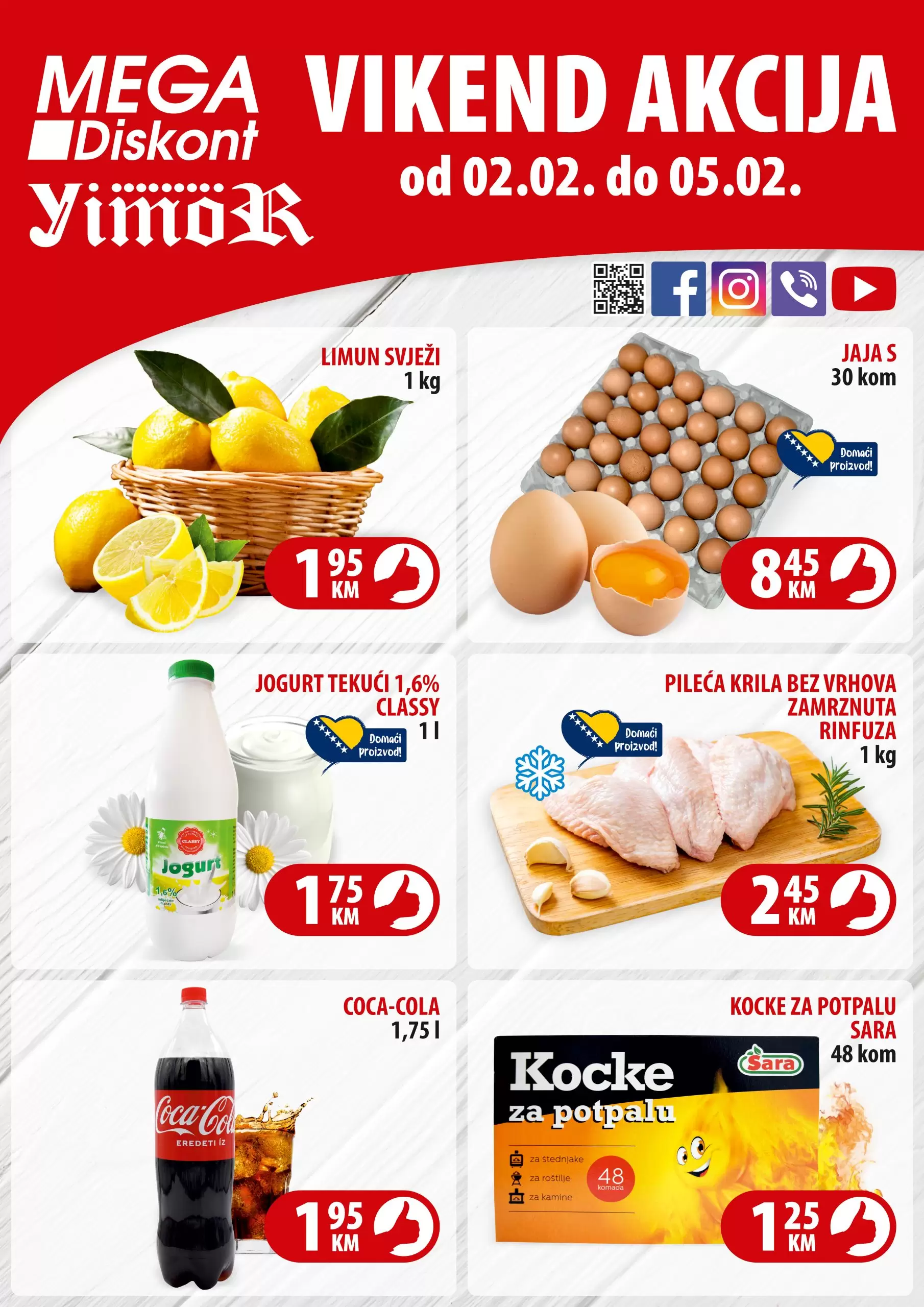 Mega Diskont vikend akcija 2-5.2.2023.