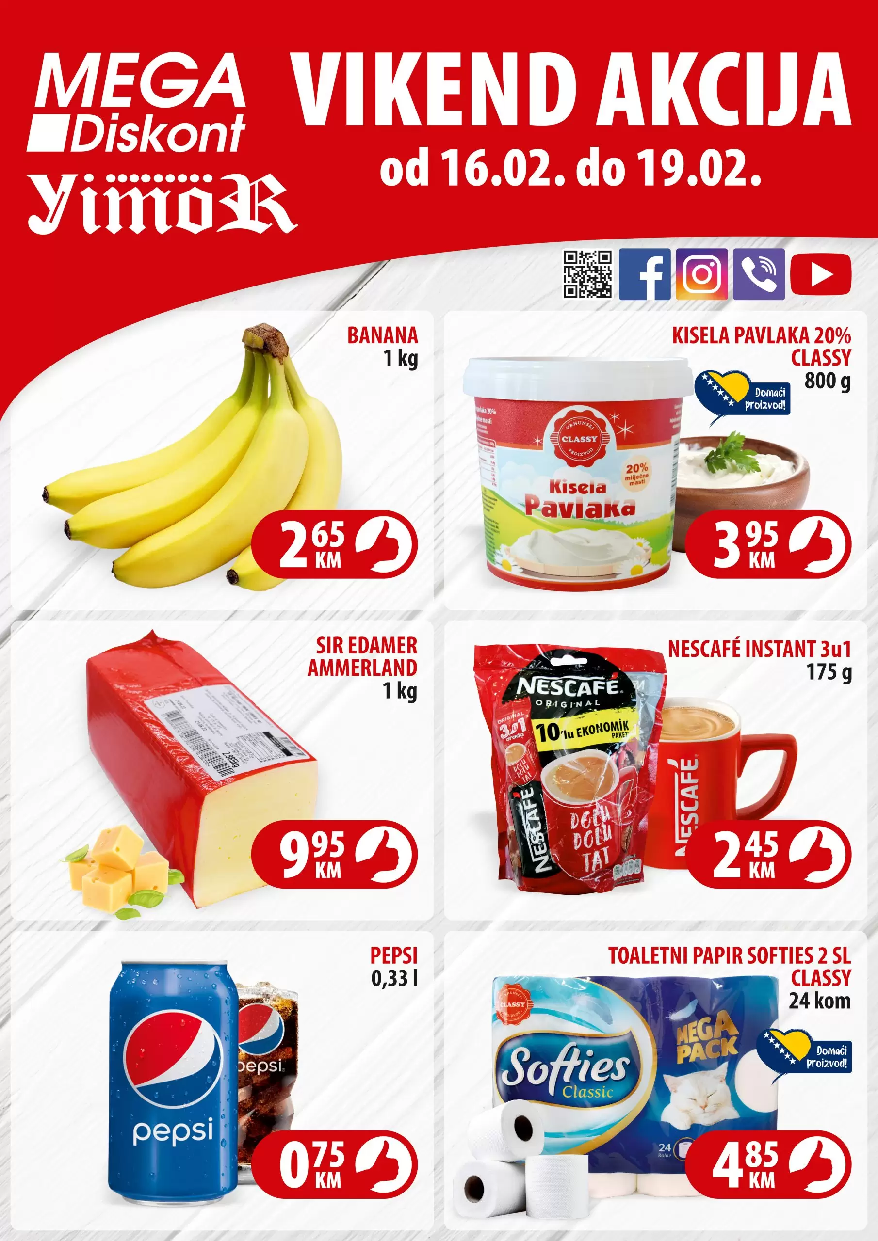 Mega Diskont vikend akcija 16-19.2.2023.