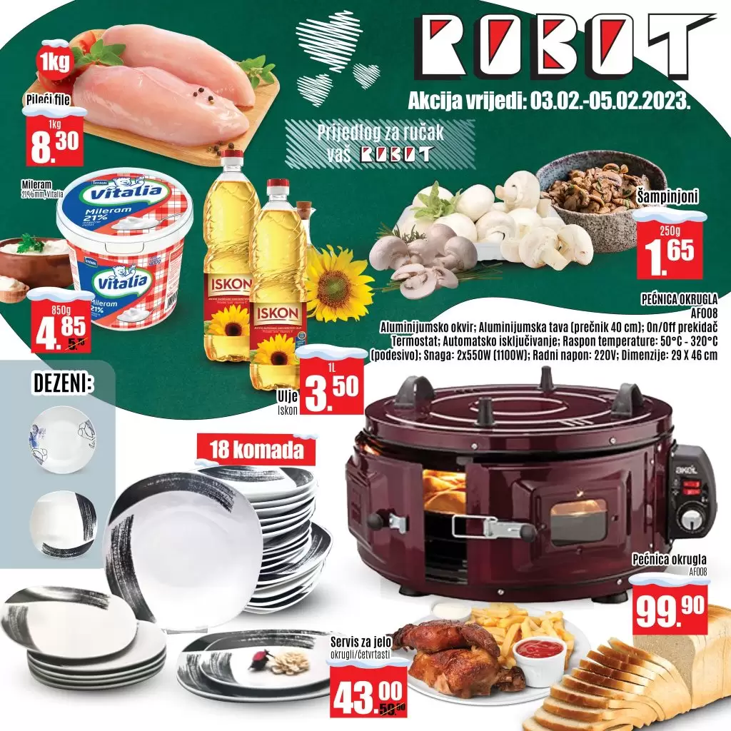 Robot vikend akcija 3-5.2.2023. 