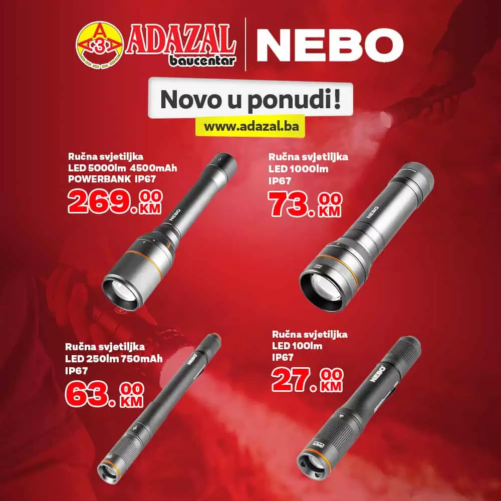 Najbolje profesionalne ručne svjetiljke na tržistu !