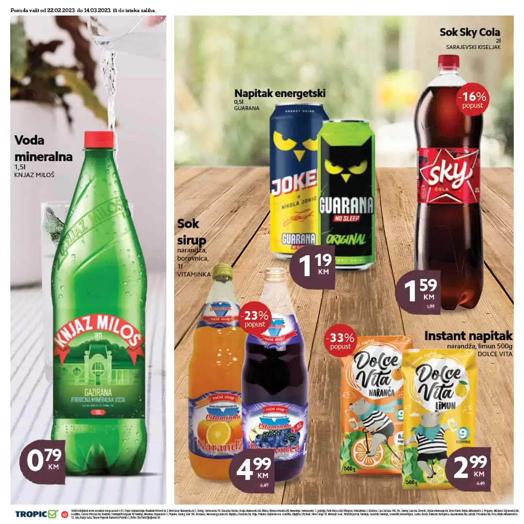 Tropic katalog 22.2.-14.3.2023.