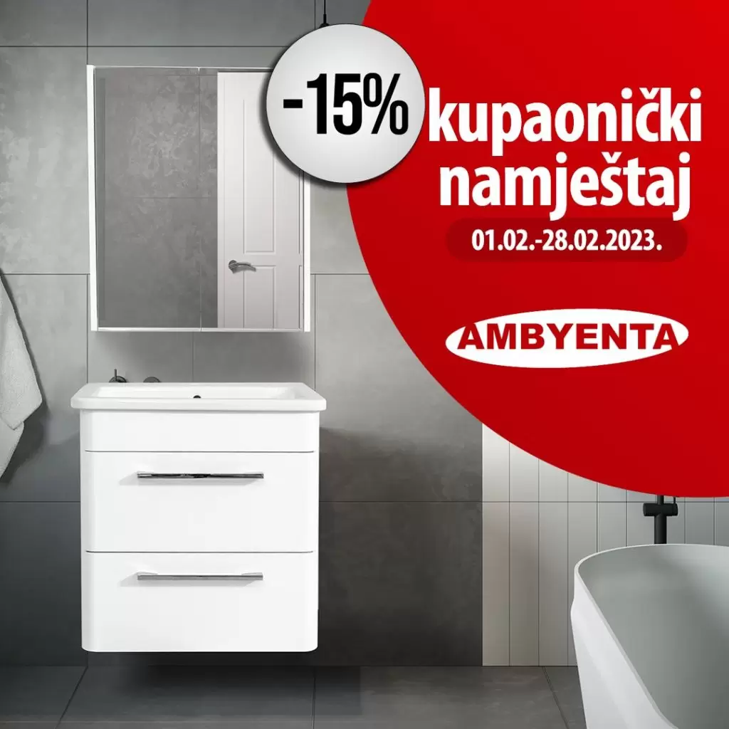 Mjesec Ambyente SNIŽENJE namještaja do 15%