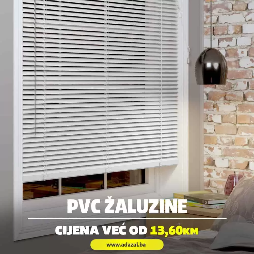Novo u Adazal ponudi! Zebra zavjese, rolo zavjese i PVC žaluzine ! Dostupne su u više boja i dimenzija!