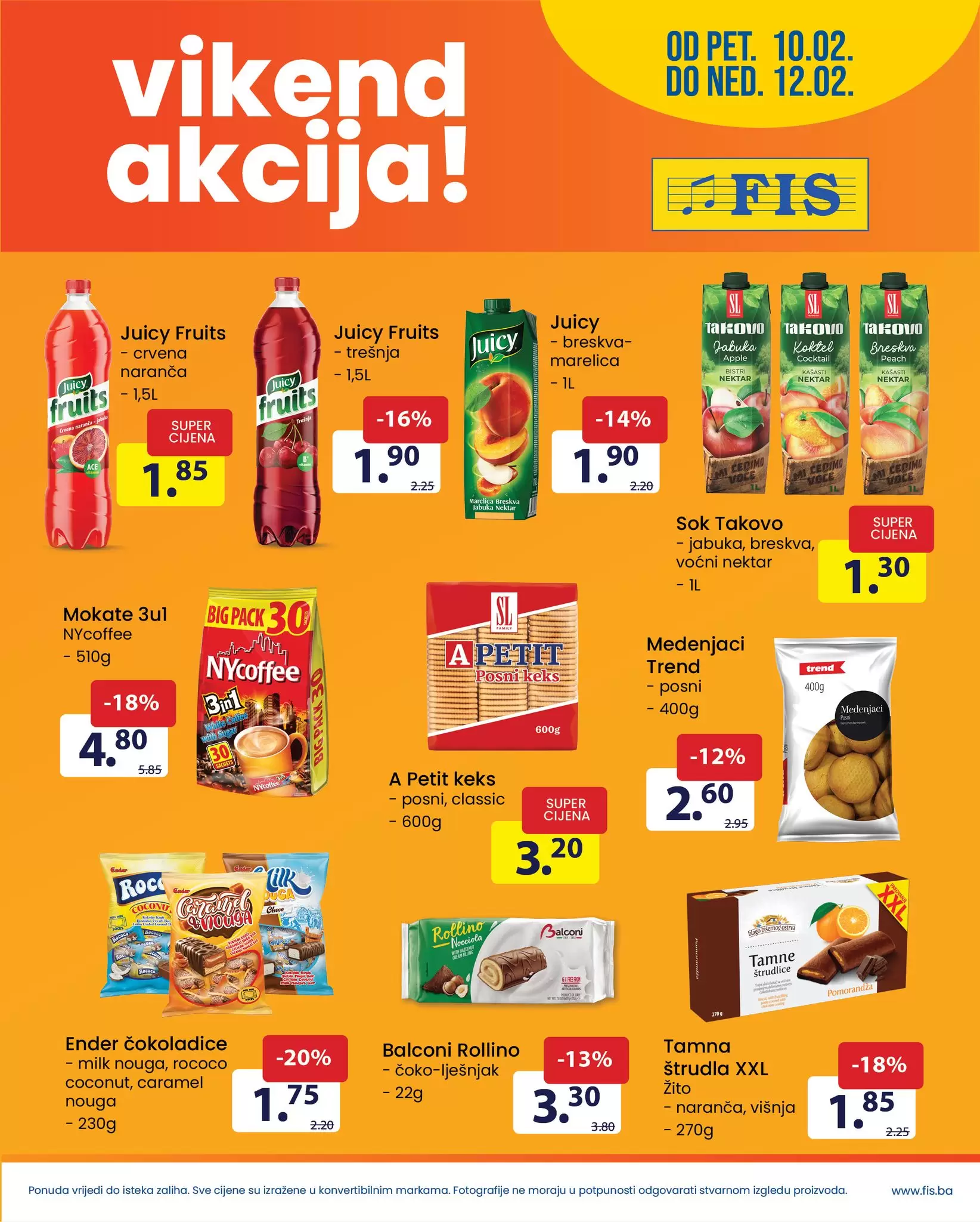 Fis vikend akcija 10-12.2.2023.