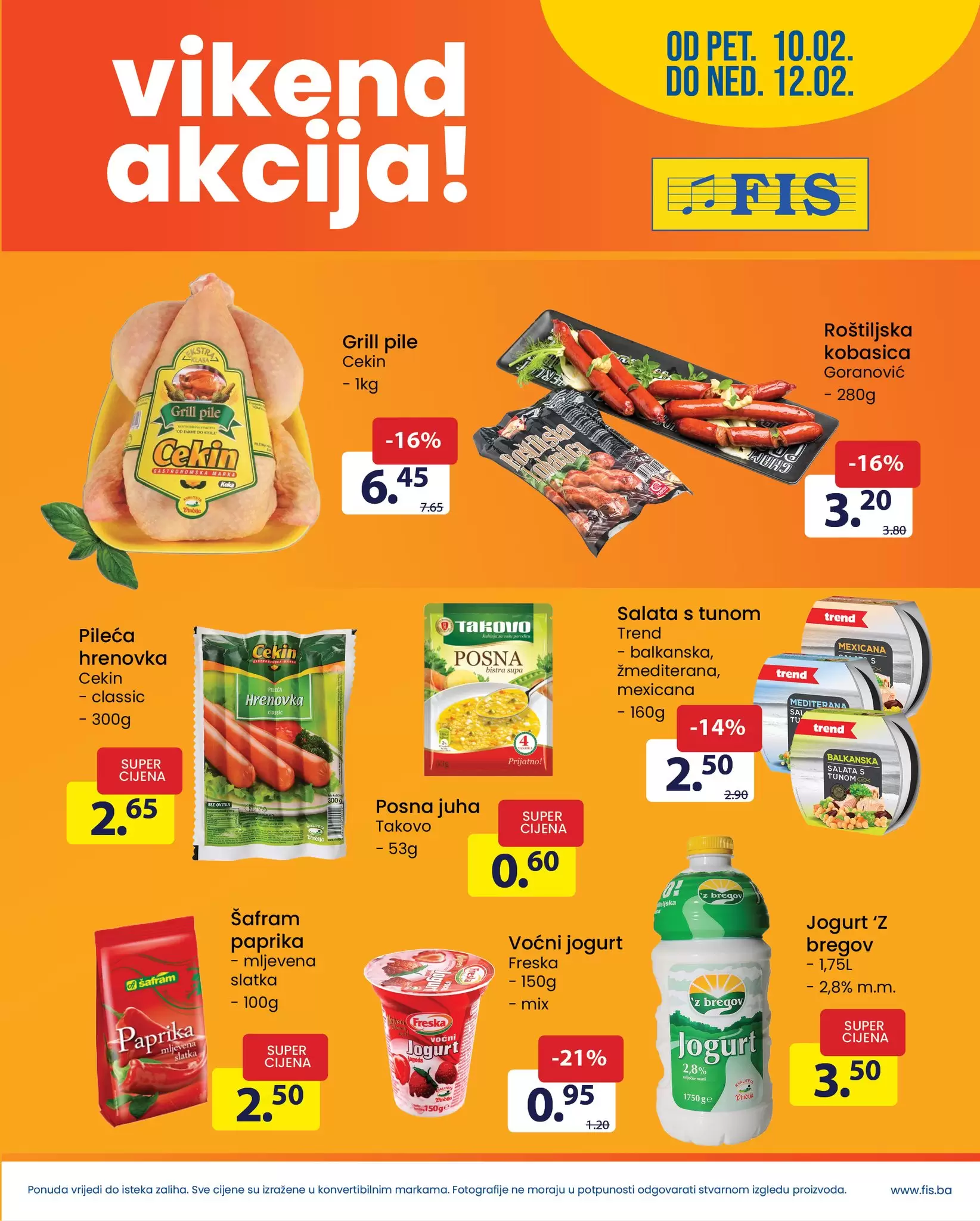 Fis vikend akcija 10-12.2.2023.