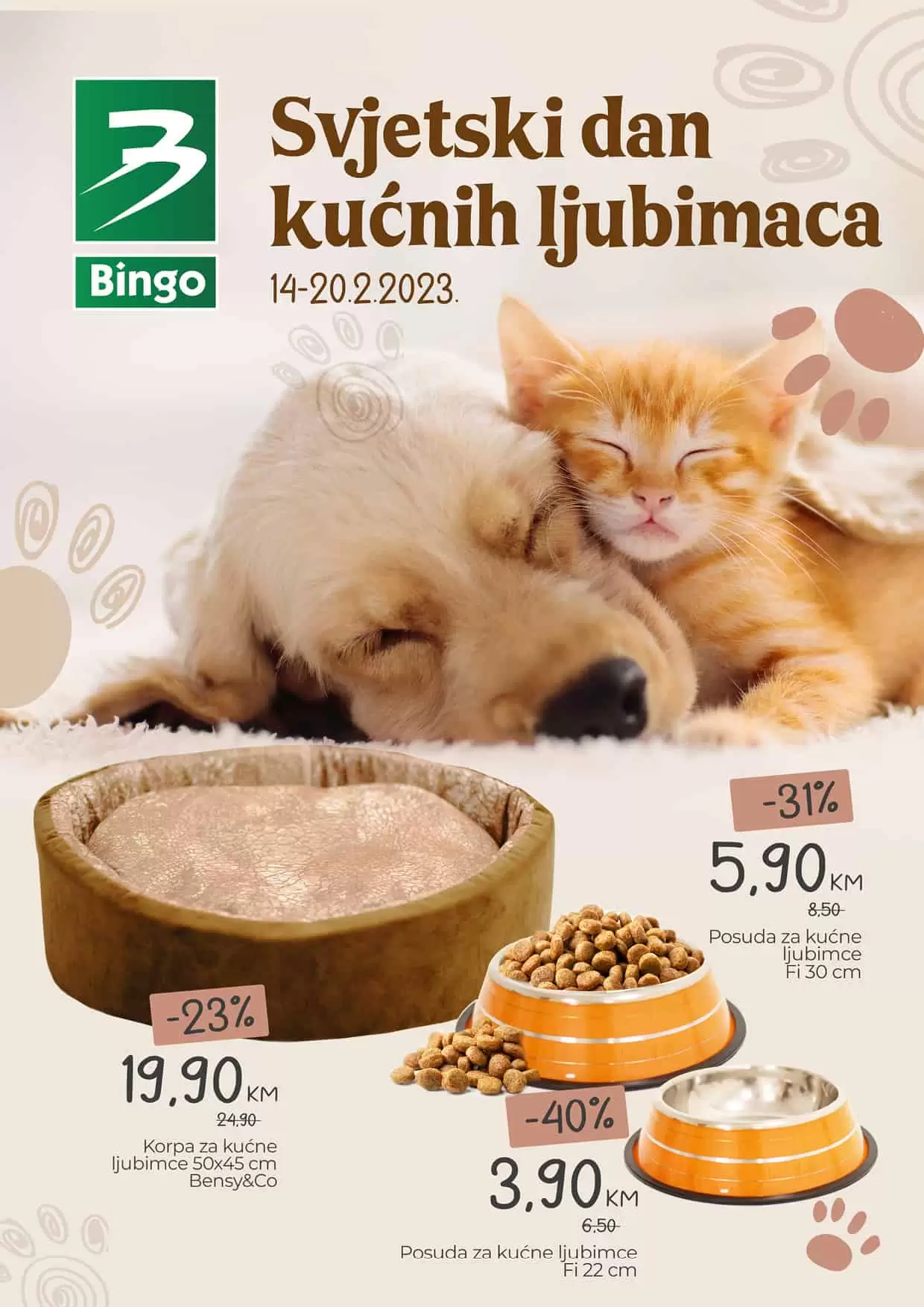 Bingo katalog KUĆNI LJUBIMCI 14-20.2.2023.
