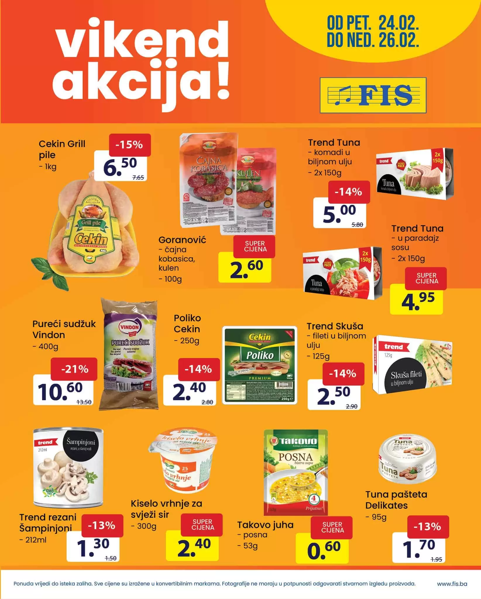 Fis vikend akcija 24-26.2.2023.