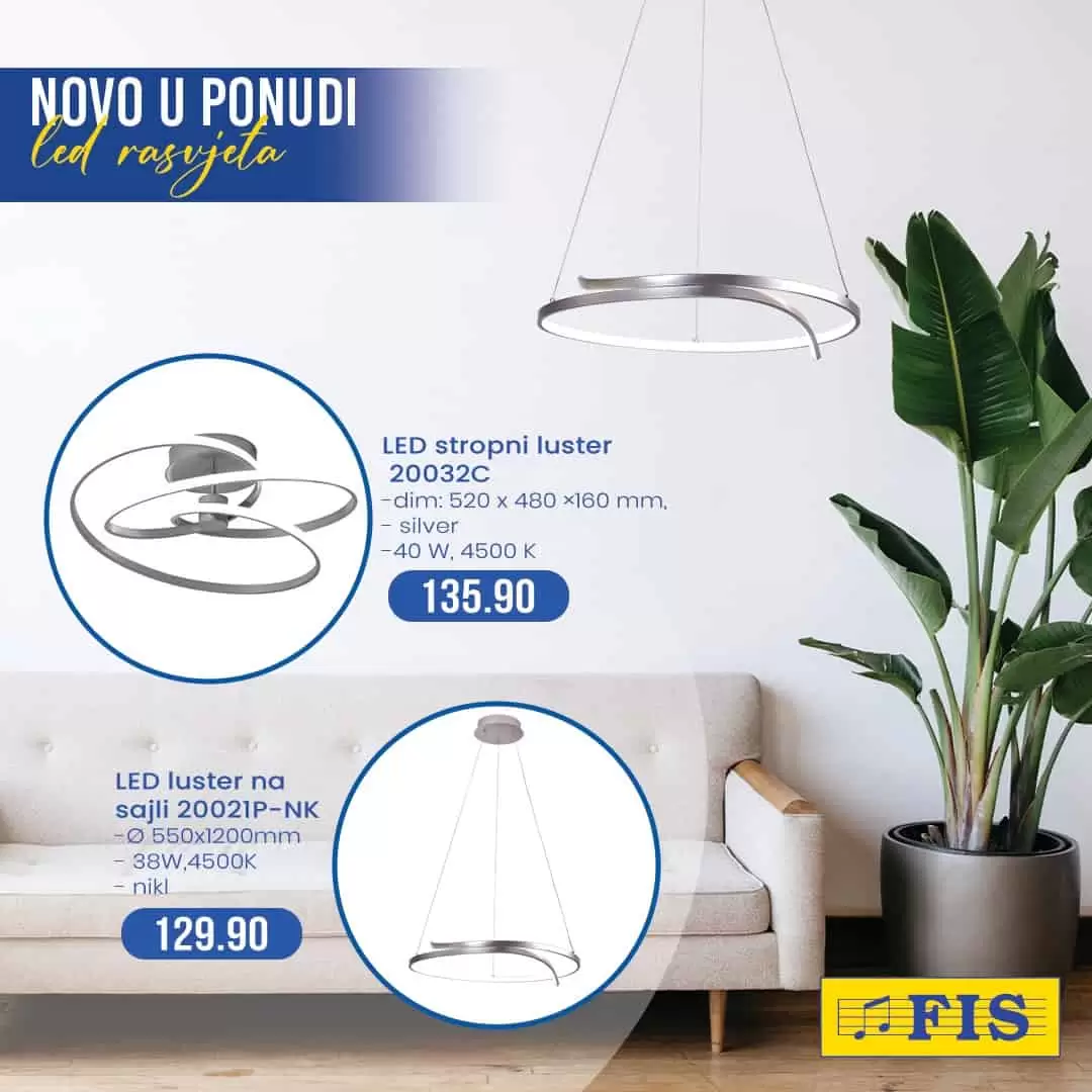 Novi modeli LED rasvjete