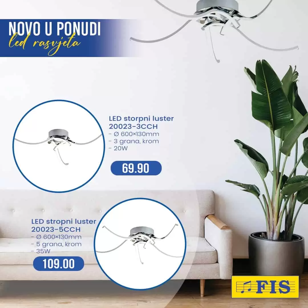 Novi modeli LED rasvjete