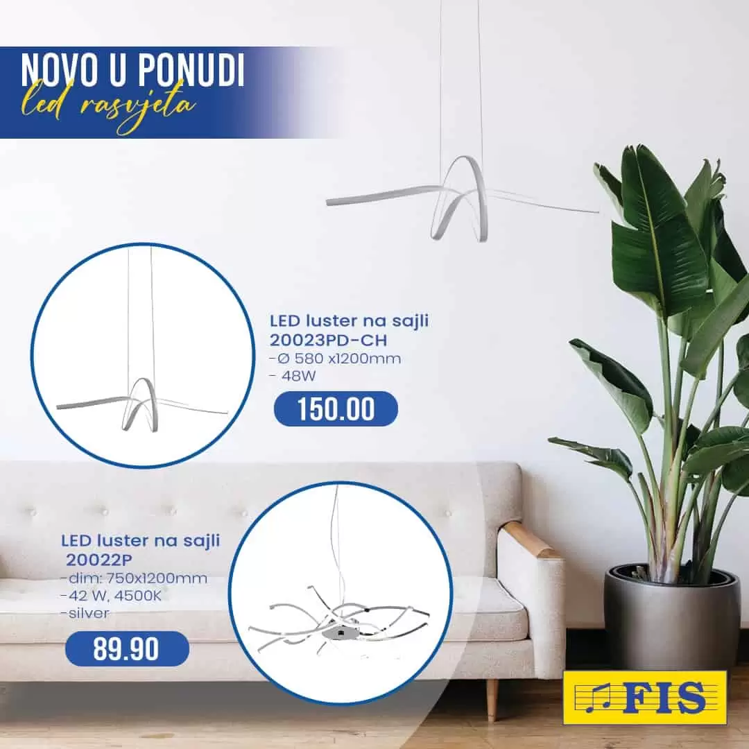 Novi modeli LED rasvjete