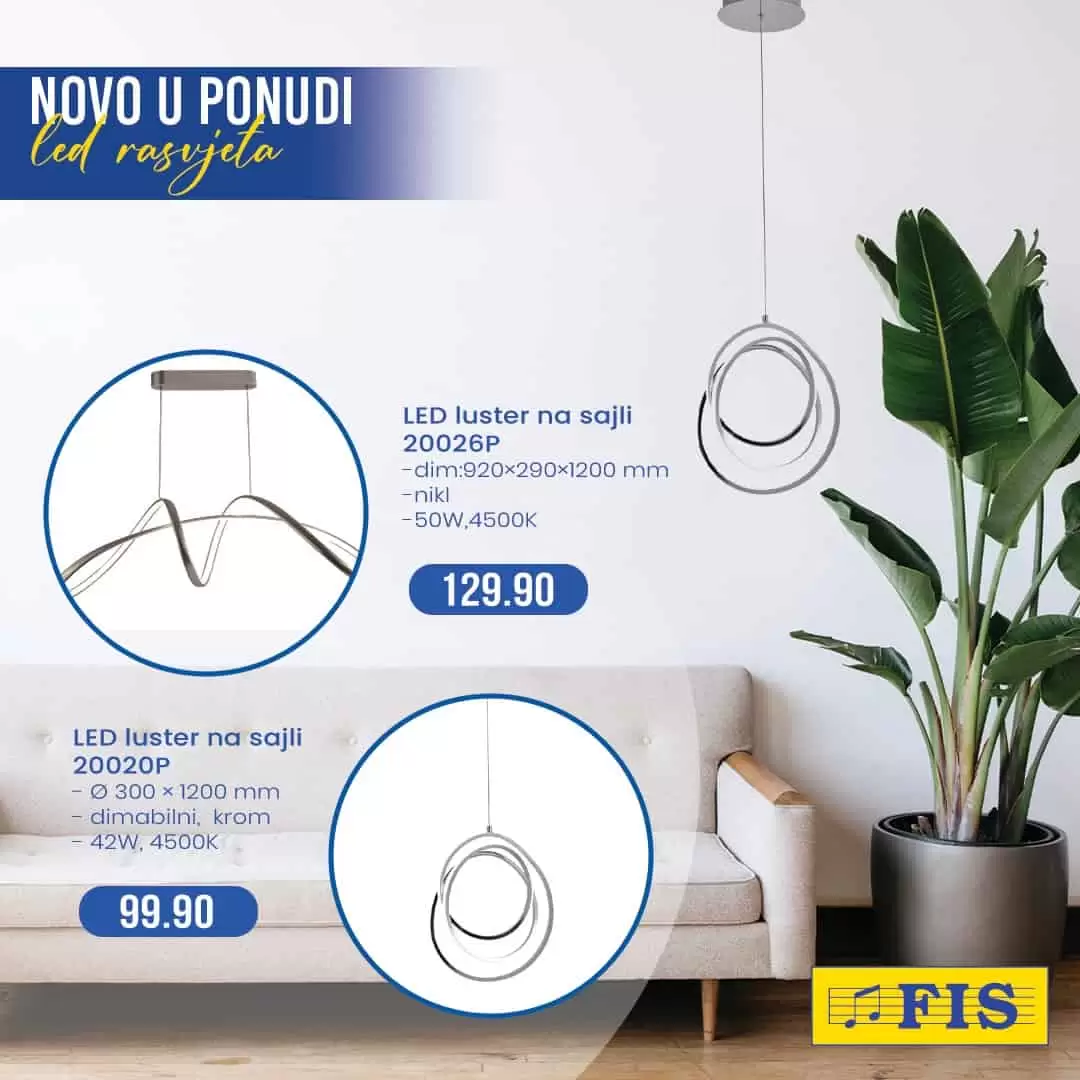 Novi modeli LED rasvjete