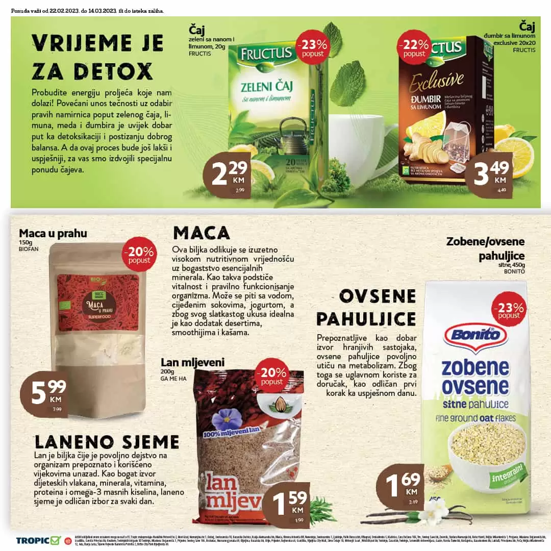 Tropic katalog 22.2.-14.3.2023.