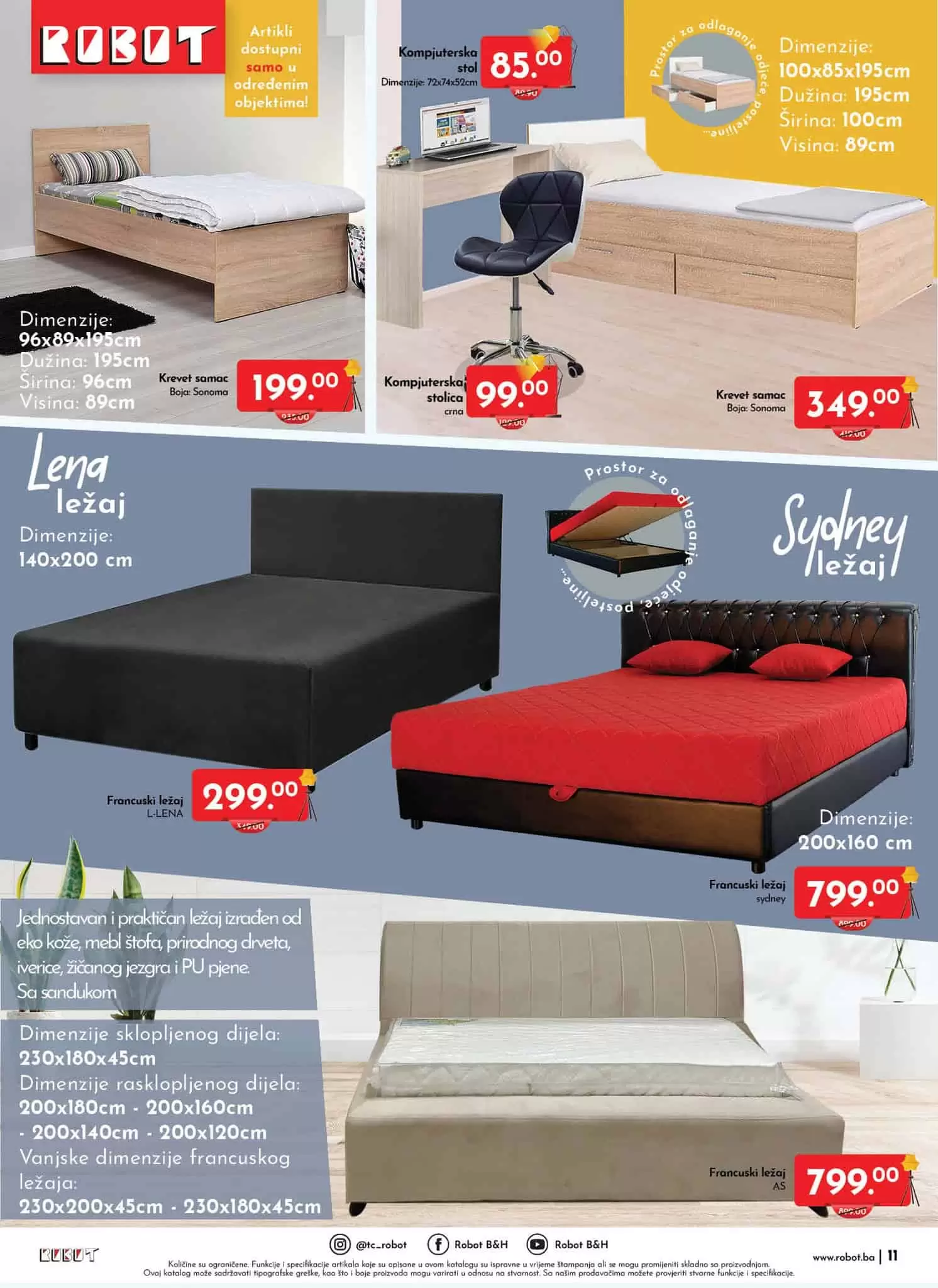 Robot NAMJEŠTAJ ⇢ SUPER CIJENE 24.2-24.3.2023.