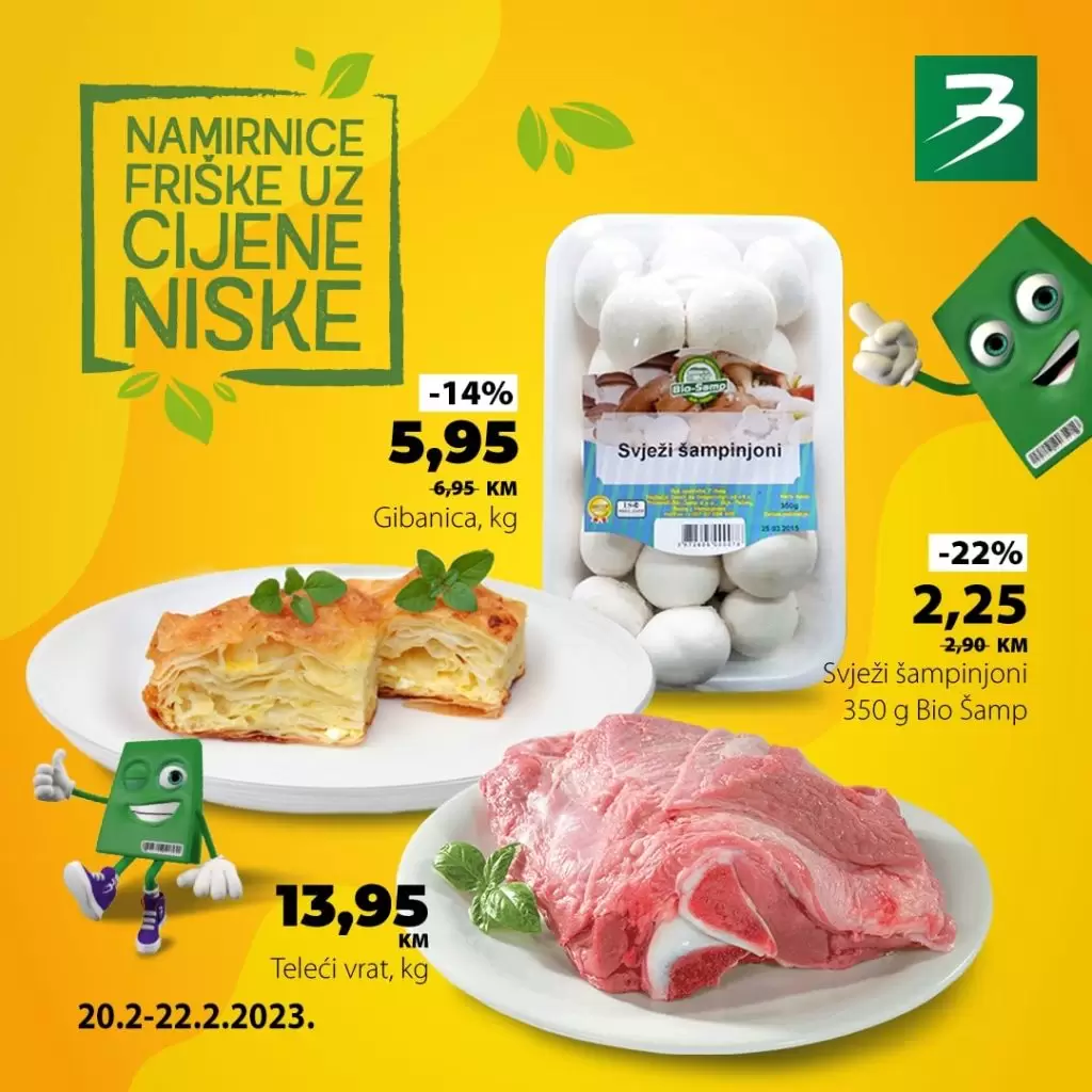 Bingo AKCIJA - NISKE CIJENE 20-22.2.2023. 