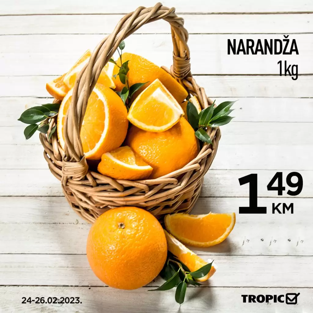 Tropic vikend akcija 24-26.2.2023. 