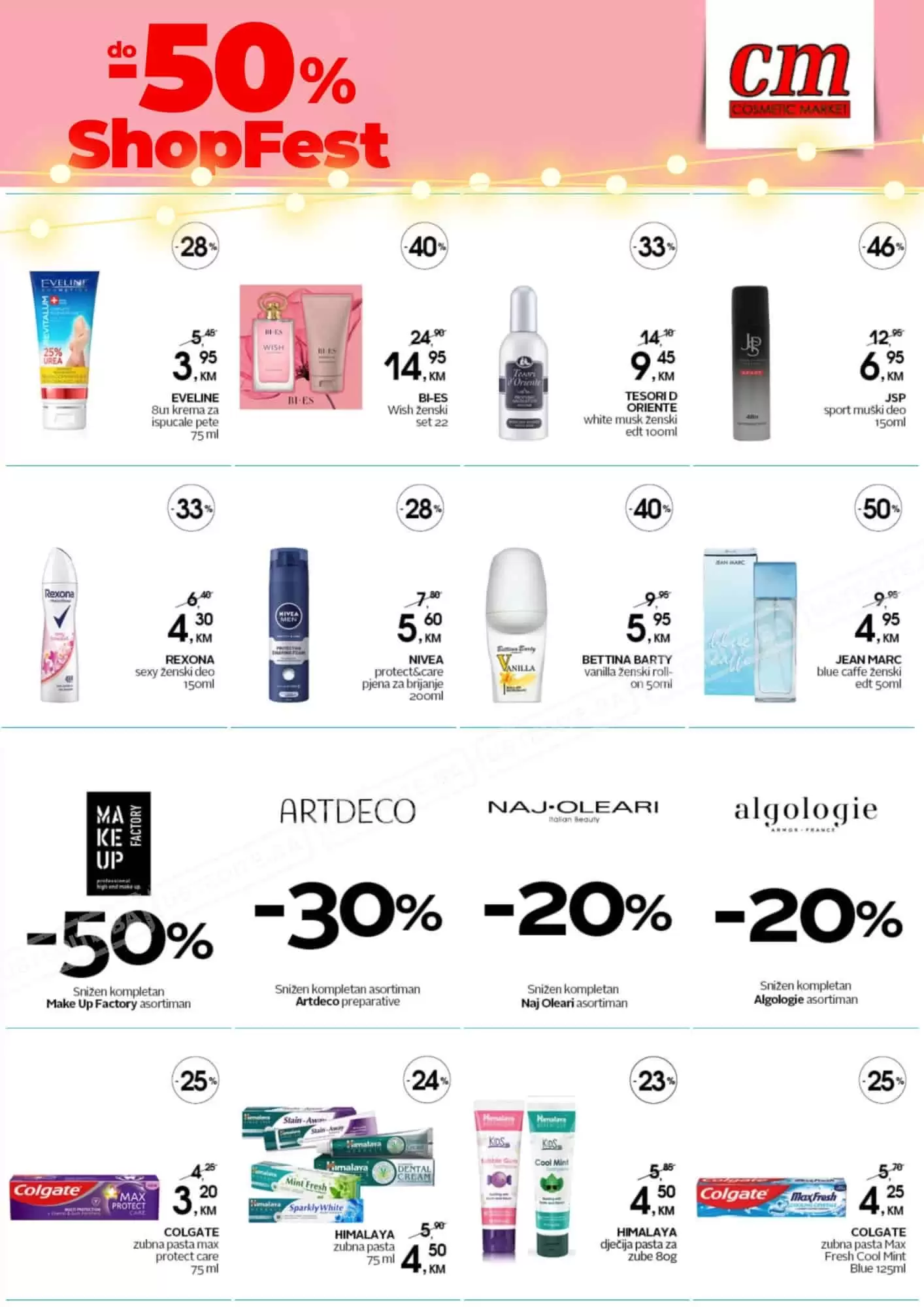 cm ShopFest SNIŽENJE do -50% 9-11.2.2023.