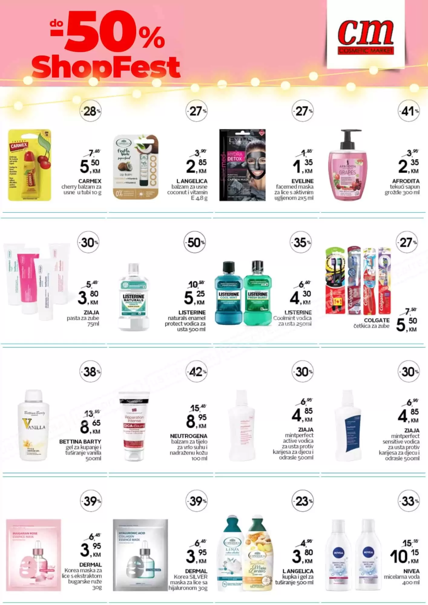 cm ShopFest SNIŽENJE do -50% 9-11.2.2023.