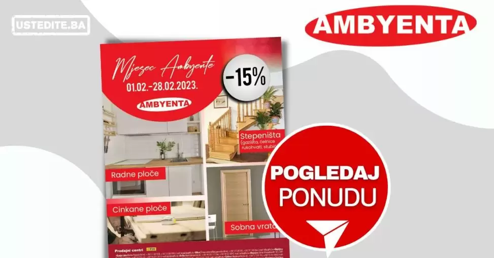 Ambyenta namještaj SUPER CIJENE