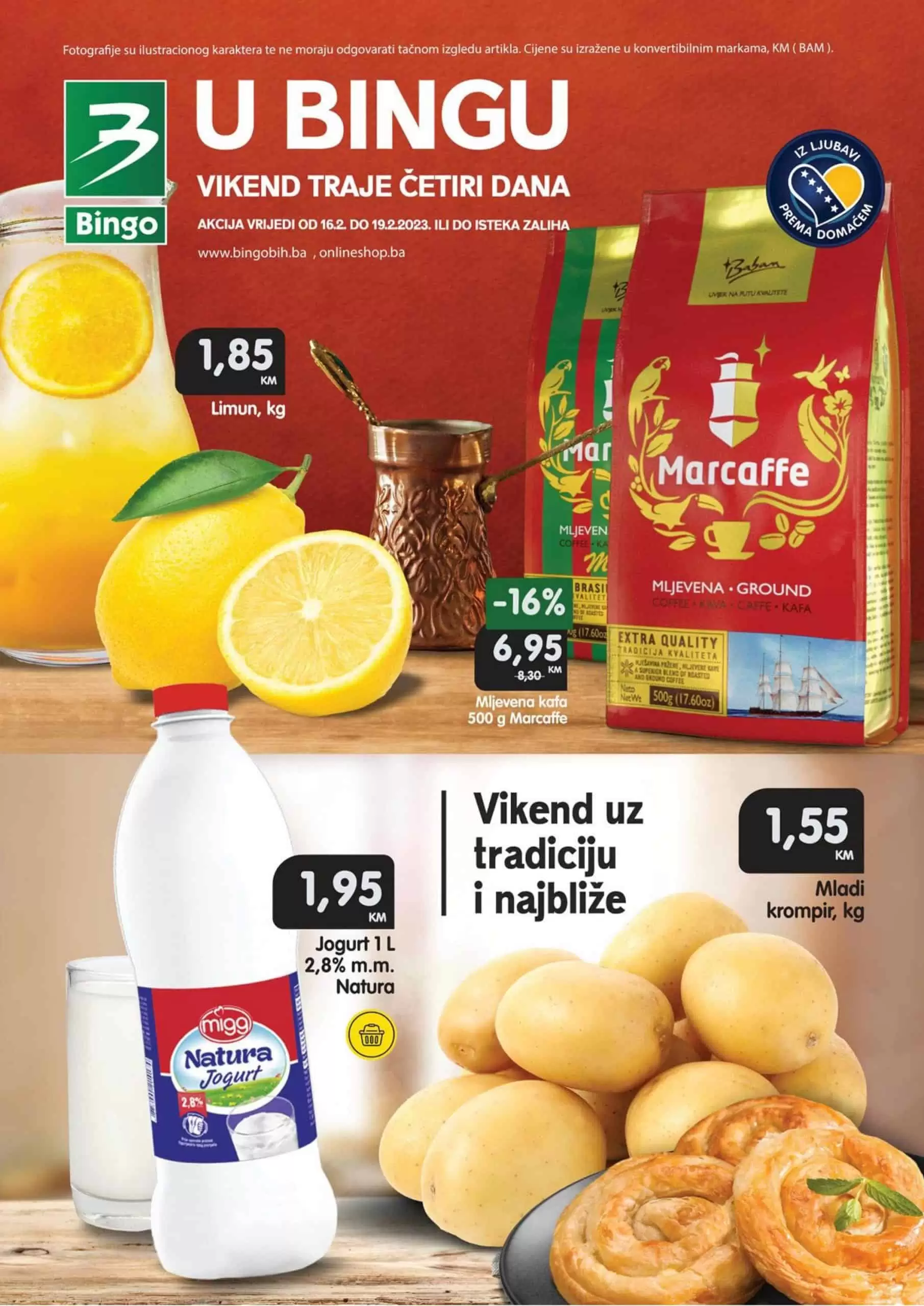 Bingo vikend akcija 16-19.2.2023.